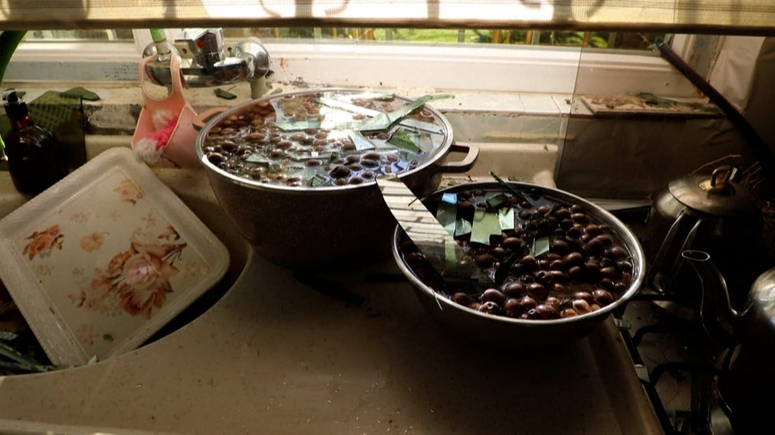 صور من مواقع القصف الإيراني في أربيل