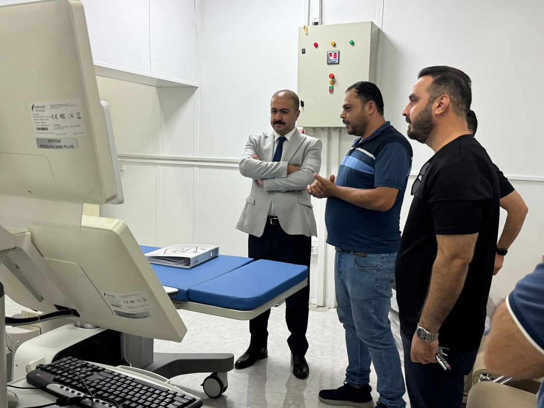 پێشکەوتووترین ئامێری شکاندنی بەردی گورچیلە بۆ گەرمیان دابینکرا