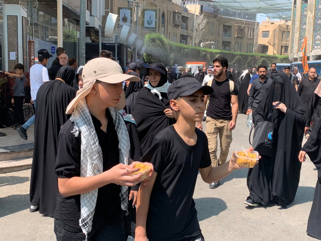 صور: 30 منظومة بث تلفزيوني استقرت في كربلاء.. 1600 صحفي يغطون الزيارة