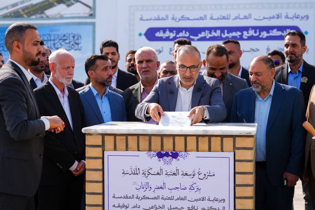 بوابة السيدة زينب.. حجر أساس لتوسعة العتبة العسكرية على مساحة 4,873 م²
