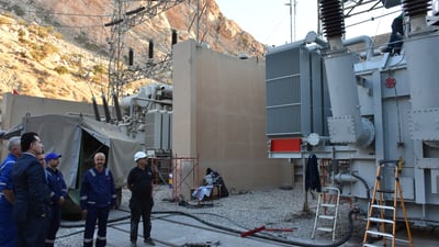 بەهۆی بارانبارینەوە چەند گەڕەكێک كارەبایان بڕا