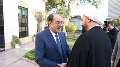 العصائب: المالكي قد ينسحب.. الورقة بالإنكليزي وتعاملنا بمسؤولية