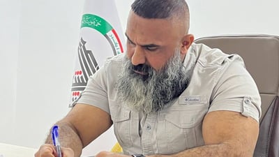 أبو عزرائيل يوجه بإخلاء تل أبيب ويكتب بالعبرية