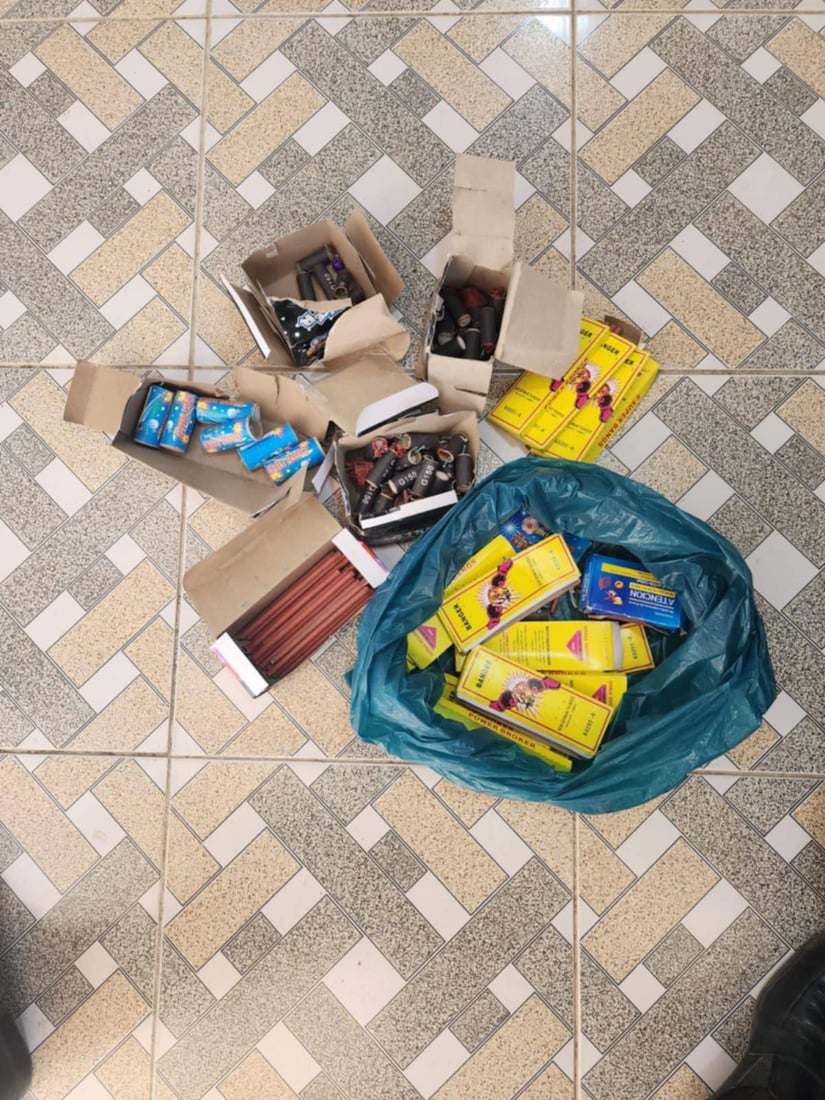 Security forces seize fireworks in Qaladze ahead of Newroz, Eid celebrations