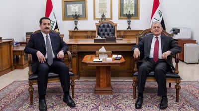 رئيسا الجمهورية والوزراء يشددان على الإسراع بإقرار الموازنة