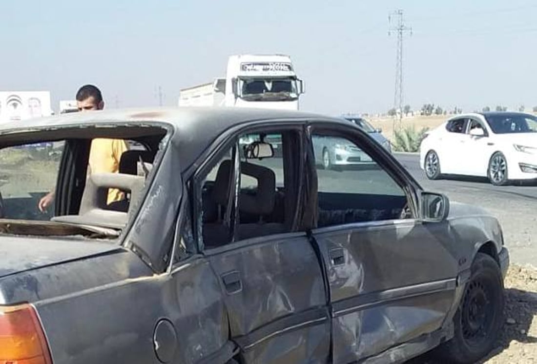 صور: 6 سيارات تصادمت و4 مصابين حصيلة حوادث يوم واحد في داقوق