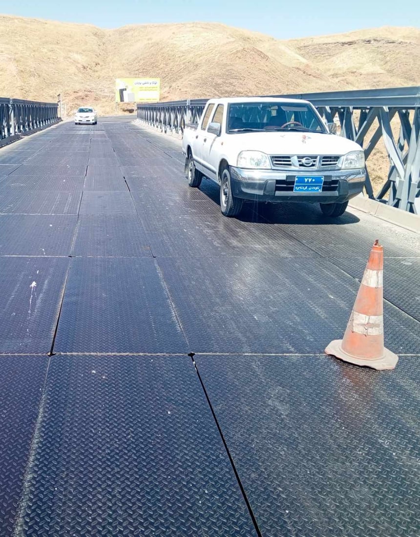 رێگاوبانى كۆیه‌ پرده‌كه‌ى ته‌قته‌قی چاككرده‌وه‌