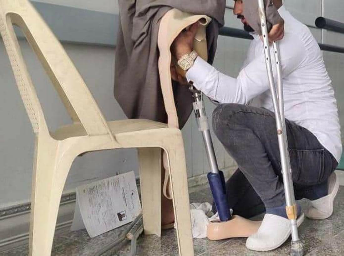 توزع مجاناً.. مركز الأطراف الاصطناعية يعيد الأمل لمعاقي المثنى (صور)