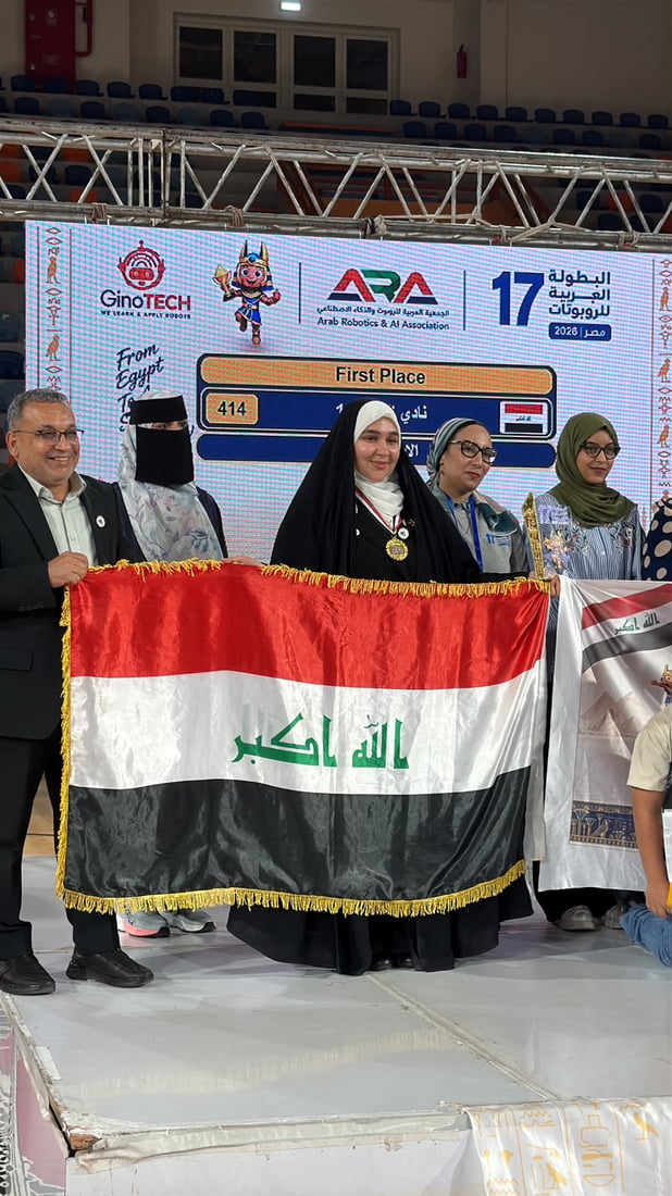 روبوتات العراق تكتسح العرب.. نادي “أبدع” يحصد ثالث لقب على التوالي من مصر