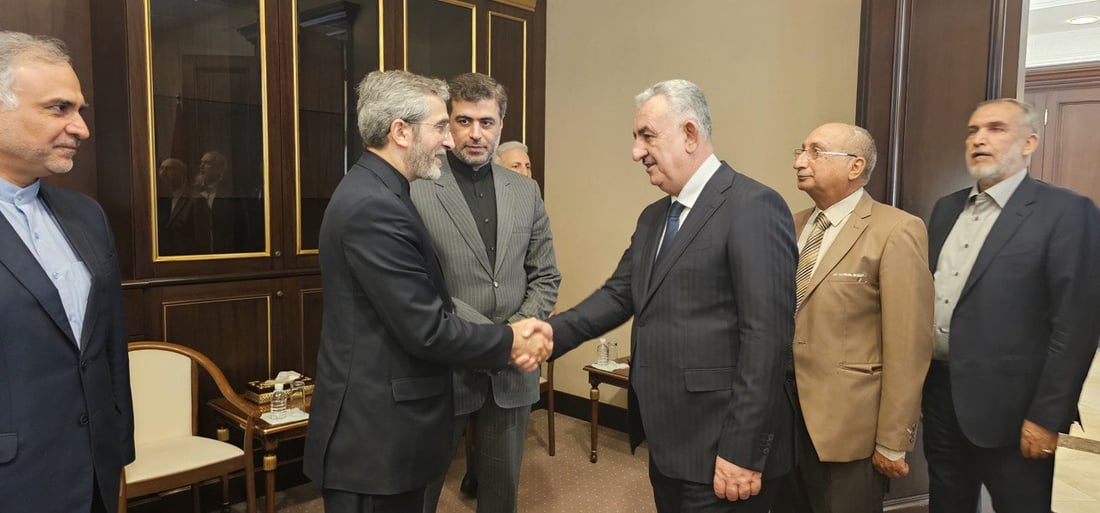 صور: بيت الحكيم ممتلئ بالمسؤولين العراقيين للقاء وزير الخارجية الإيراني