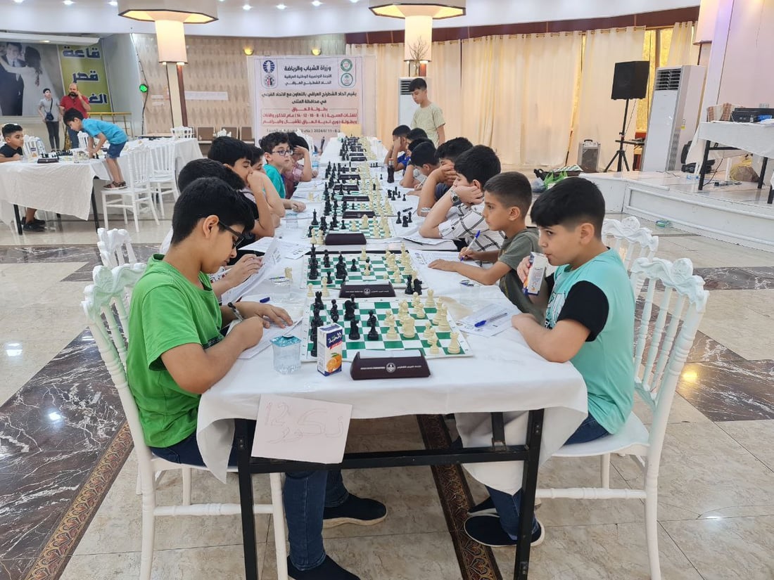صور: فتيان العراق اختتموا بطولة الشطرنج في السماوة ونتائج مميزة لكردستان
