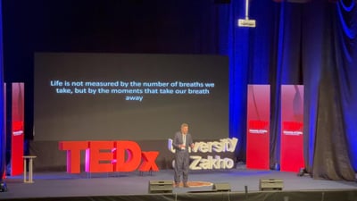 Zakho hosts first TEDx event celebrating success stories across multiple fields