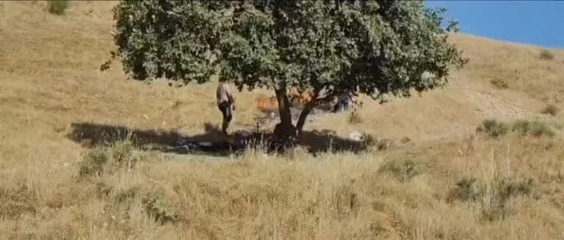 Three arrested after hookah embers start grass fire at Halabja tourist hotspot