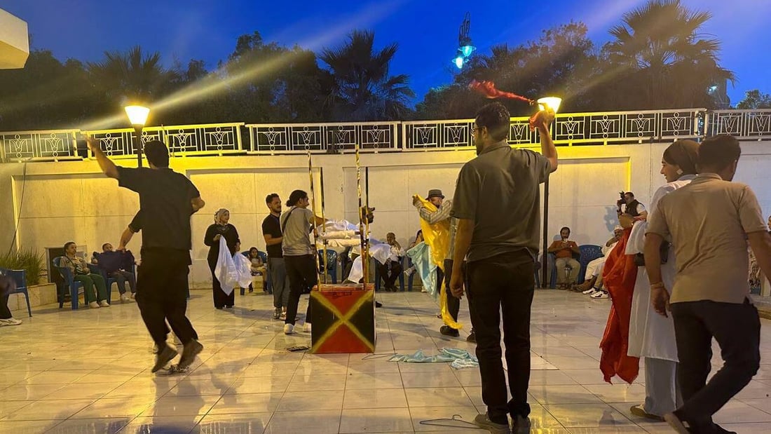 Basra theater troupe wins six awards in Egypt for play on oppression of women