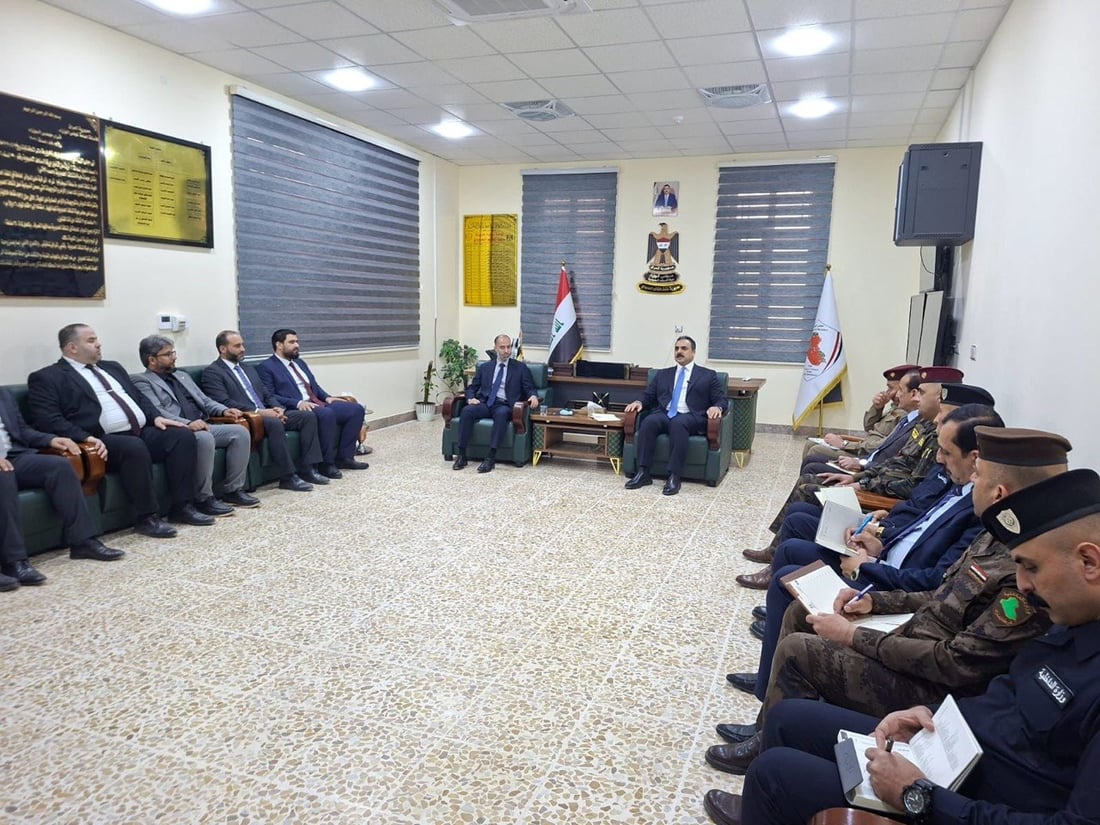 رئيس كمارك سوريا يدخل الأنبار والوائلي يؤكد: المنافذ رافد مالي مهم للمحافظات