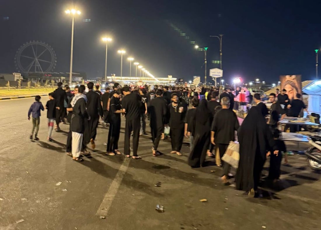 مليون زائر أحيوا ليلة “دفن الأجساد” في الزبير (صور)