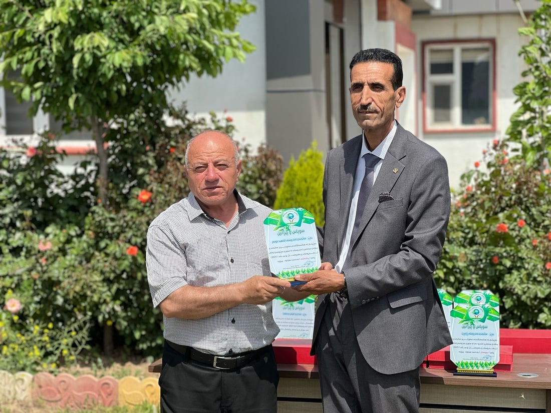 له‌ چه‌مچه‌ماڵ ئه‌و ناوه‌نده‌ ته‌ندروستیانه‌ خه‌ڵاتكران كه‌ زۆرترین رێژه‌ى سه‌وزاییان هه‌یه‌