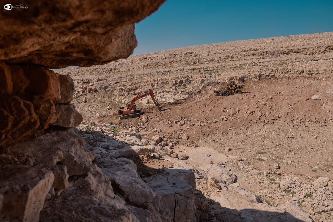 له‌سه‌ر چیاى قه‌ره‌چوغ پۆندێكى گلدانه‌وه‌ى ئاوى باران دروستده‌كرێت