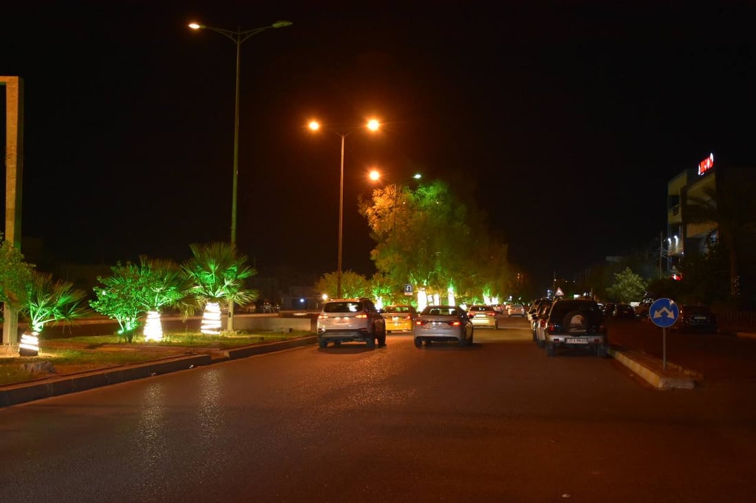 شارەوانی خانەقین شەوانی شارەکەی رووناکتر ده‌كاته‌وه‌