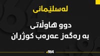 دوو هاوڵاتی بە رەگەز عەرەب لەسلێمانی كوژران