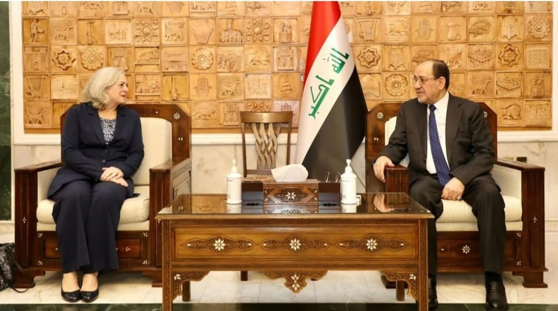 Al-Maliki meets with U.S. Ambassador to discuss future ties