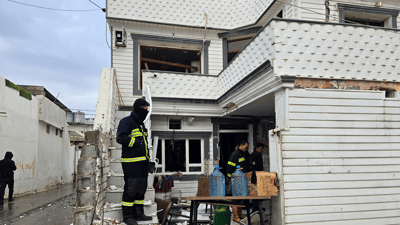 غاز لە ماڵێک تەقییەوە و هاوڵاتییەک بریندارە