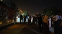 یەکەم کاروانی حاجیانی هەڵەبجە بەرەو سعودییە بەڕێکەوتن...