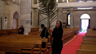 عشرات الآلاف في بغديدا غداً مع سعف النخيل.. إنها ذكرى دخول المسيح إلى القدس (فيديو)