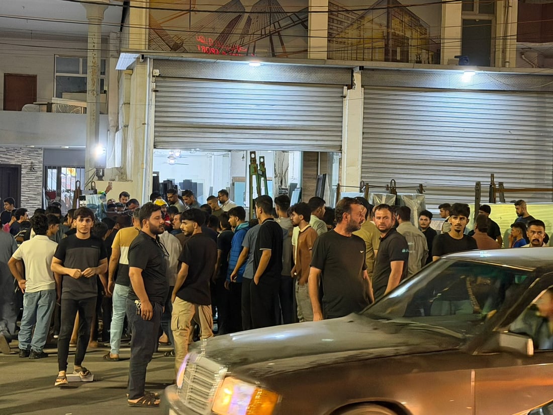 ئەو دوو کرێکارەکەی جام کەوت بەسەریاندا، باش نەجاتیان بوو