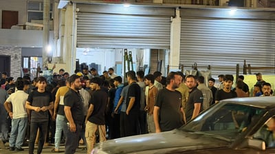 ئەو دوو کرێکارەکەی جام کەوت بەسەریاندا، باش نەجاتیان بوو