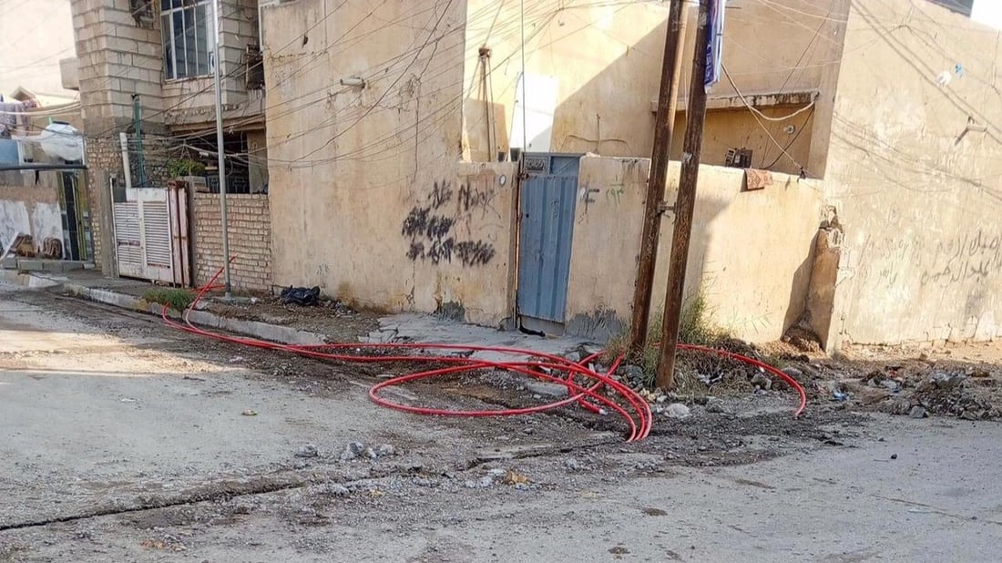 شكاوى من 3 أحياء بغدادية.. شركات الانترنت تدمّر الشوارع ولا تعيدها كما كانت