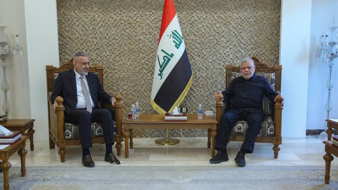 وزير السياحة الجديد زار العامري وناقشه بتاريخ العراق وحضارته