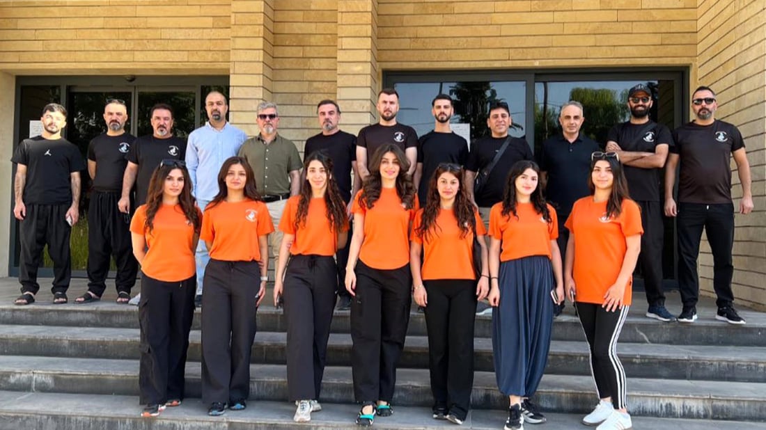 تیپه‌ هونه‌رییه‌ پرته‌قاڵیه‌كه‌ى دهۆك به‌ره‌و رۆژئاواى كوردستان به‌ڕێكه‌وتن 