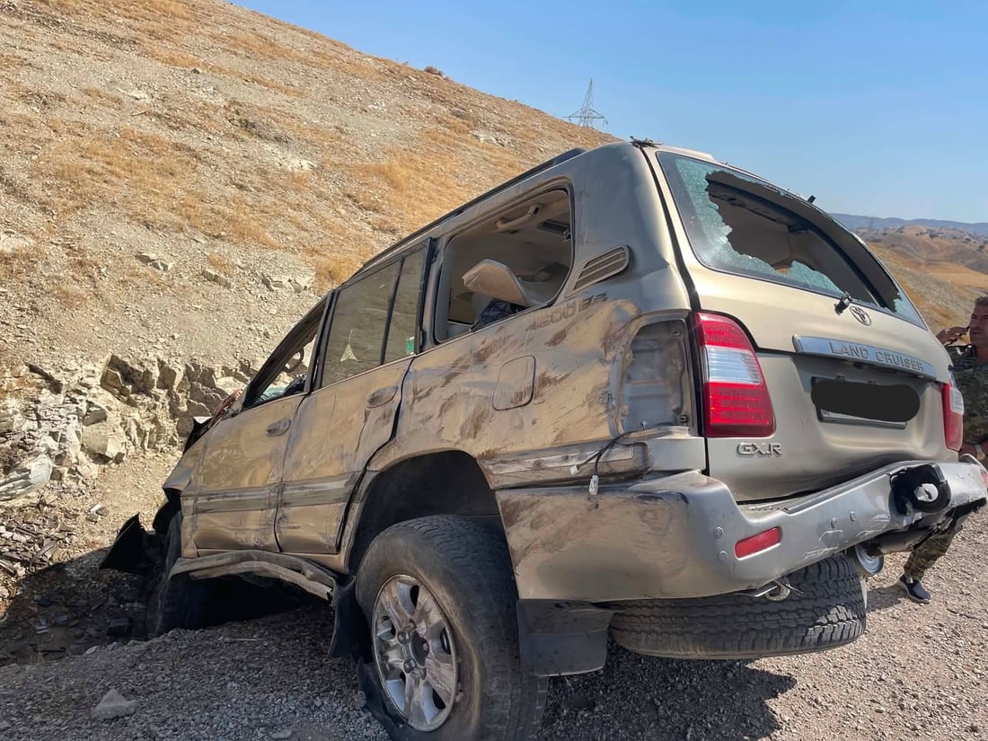 لاندکرۆزەرێک وەرگەڕا و شۆفێرەکەی گیانی لەدەستدا