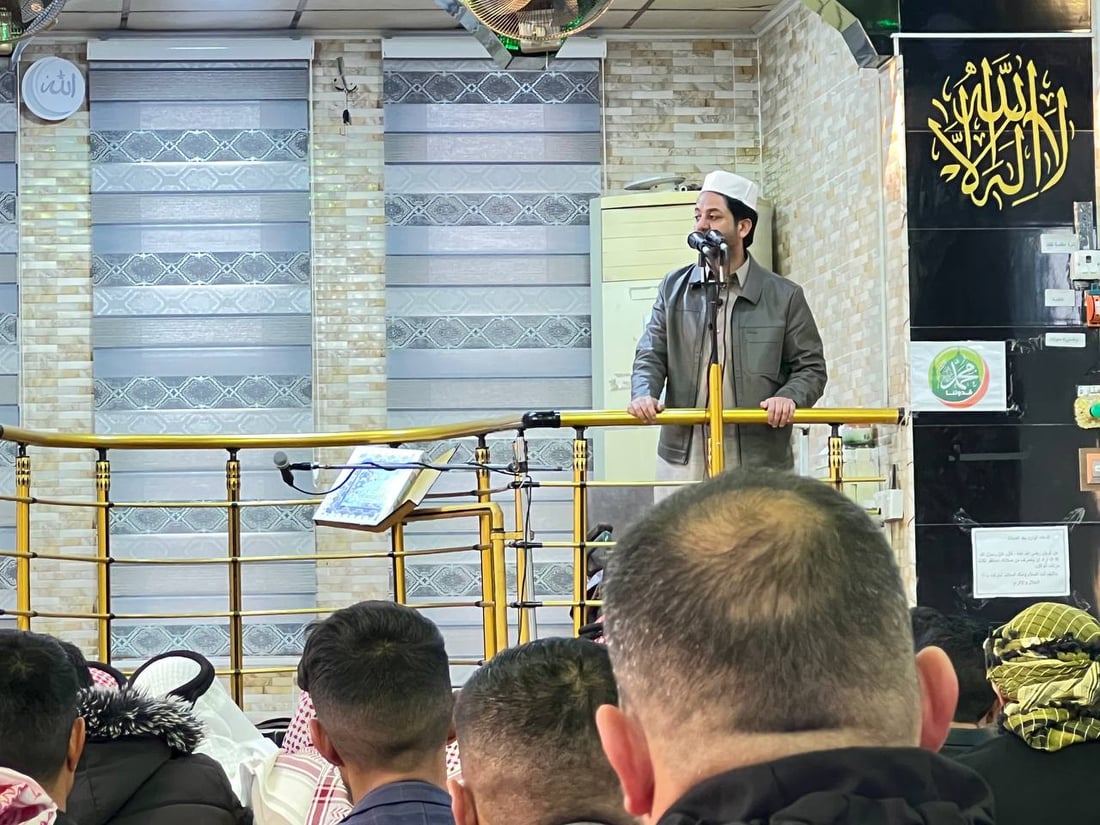 صور: أهالي تل عبطة يؤدون صلاة العيد برسالة ضد الطائفية والكراهية