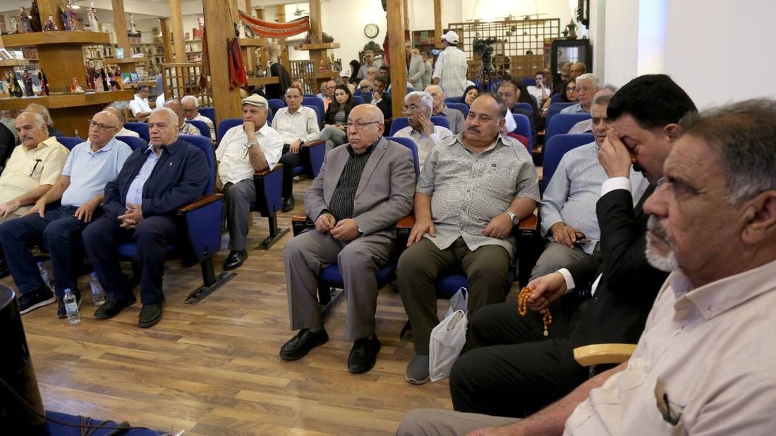 بغداد تجتمع في المدى لرثاء علاء حسن كاتب بغداد الساخر (صور)
