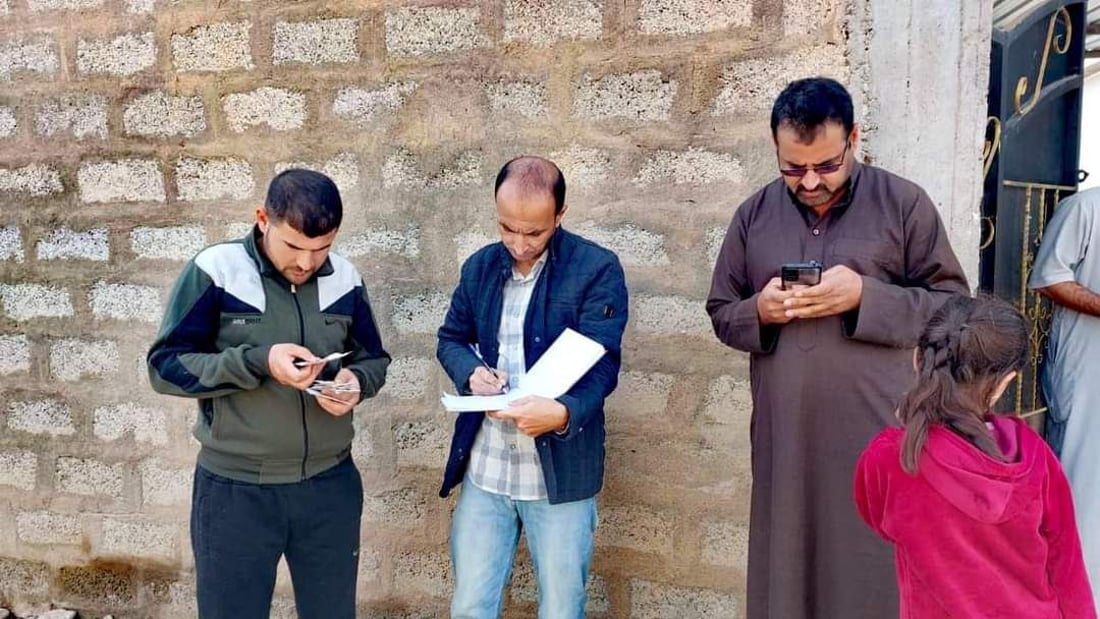 لە خورماتوو هەڵمەتی دابەشکردنی حەبی کلۆر بەسەر ماڵاندا دەستیپێکرد