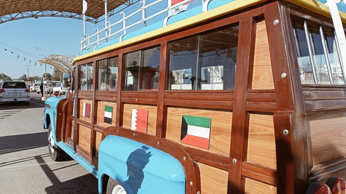 “باص” خليجي 25 يصل إلى الأنبار.. من هيت الى الحبانية