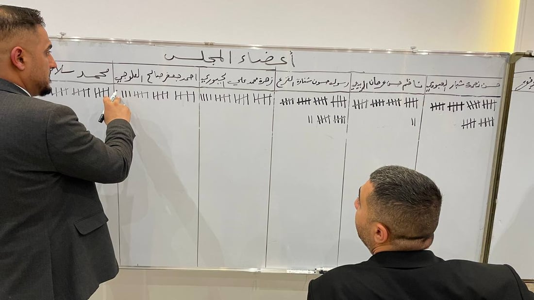 صور: بدء فرز أصوات انتخابات نقابة الصحفيين العراقيين