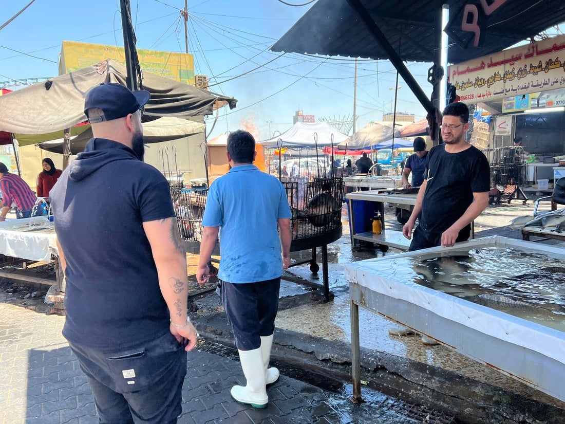 سوق الشوّاكة: الأربعاء مخصص لأكل السمك عند البغداديين وهذه أسعار البني والكارب (صور)