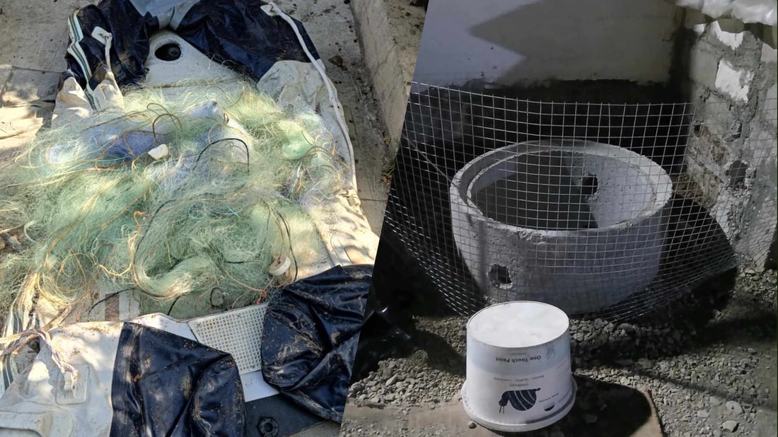 بیرلێده‌رێك ده‌ستگیركرا و چه‌ند تۆڕێكی ماسی ده‌ستیان به‌سه‌رداگیرا