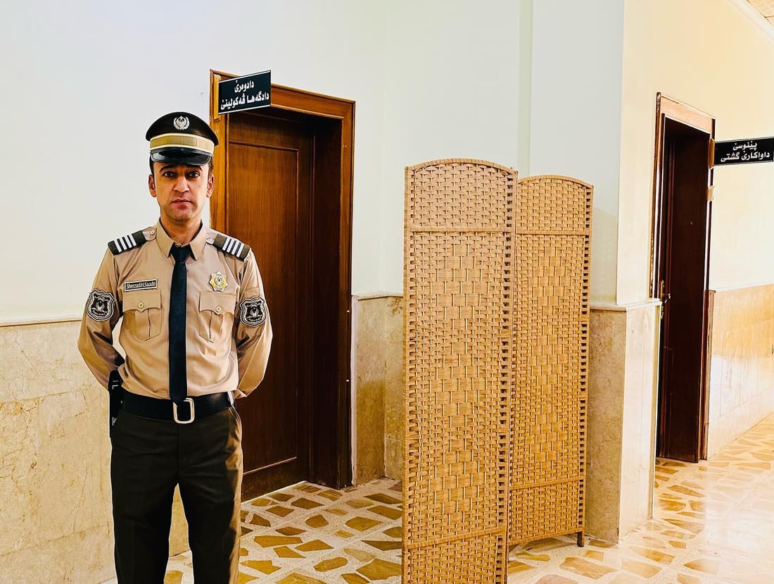 جلوبه‌رگى پۆلیسی دادگاكانى هه‌رێم گۆڕدرا