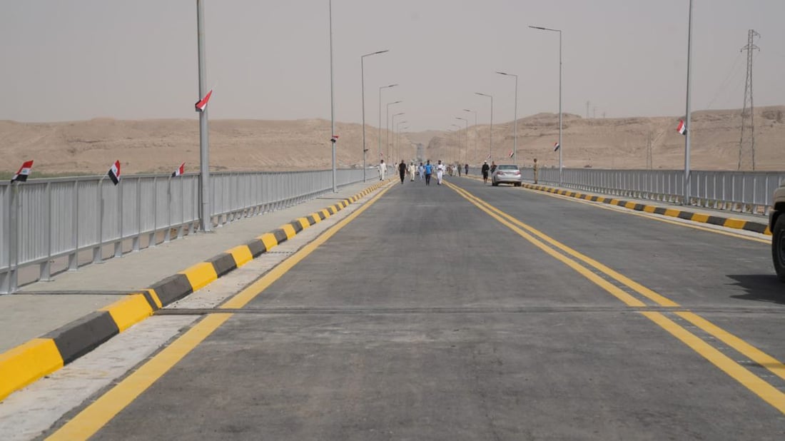 صور من افتتاح جسر “صدر النهر”.. الحياة عادت إلى قرى الحويجة