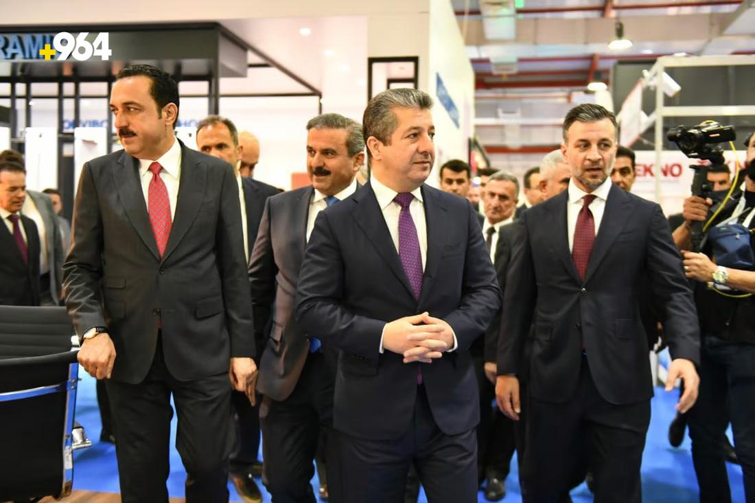 KRG Prime Minister inaugurates Erbil international trade fair