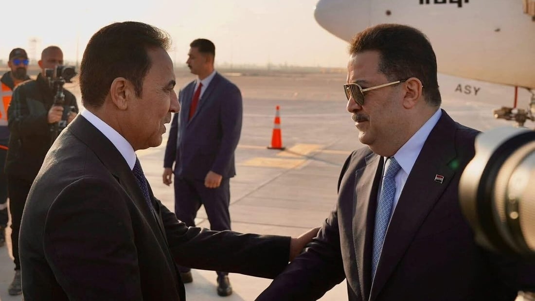 السوداني يصل الموصل متوجهاً إلى دهوك للمشاركة في MEPS 2025