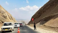به‌ر له‌وه‌ى باران ببارێت رێگه‌ ته‌نگه‌به‌ره‌كه‌...