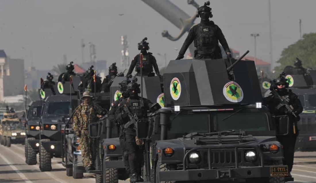 صور من ساحة الاحتفالات في بغداد: استعراض عسكري بالذكرى 103 لتأسيس الجيش