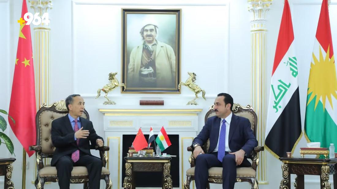 Erbil governor confirms Chinese Visa issuance, discusses modern urban park