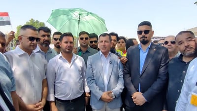 مقاولو ذي قار ينتزعون 650 ملياراً من الحكومة: سنعتصم إذا أخلف الزيدي بوعده