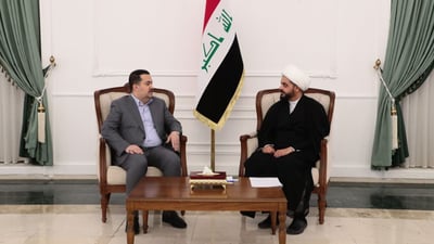 Khazali, Iraqi PM meet to discuss US troop withdrawal